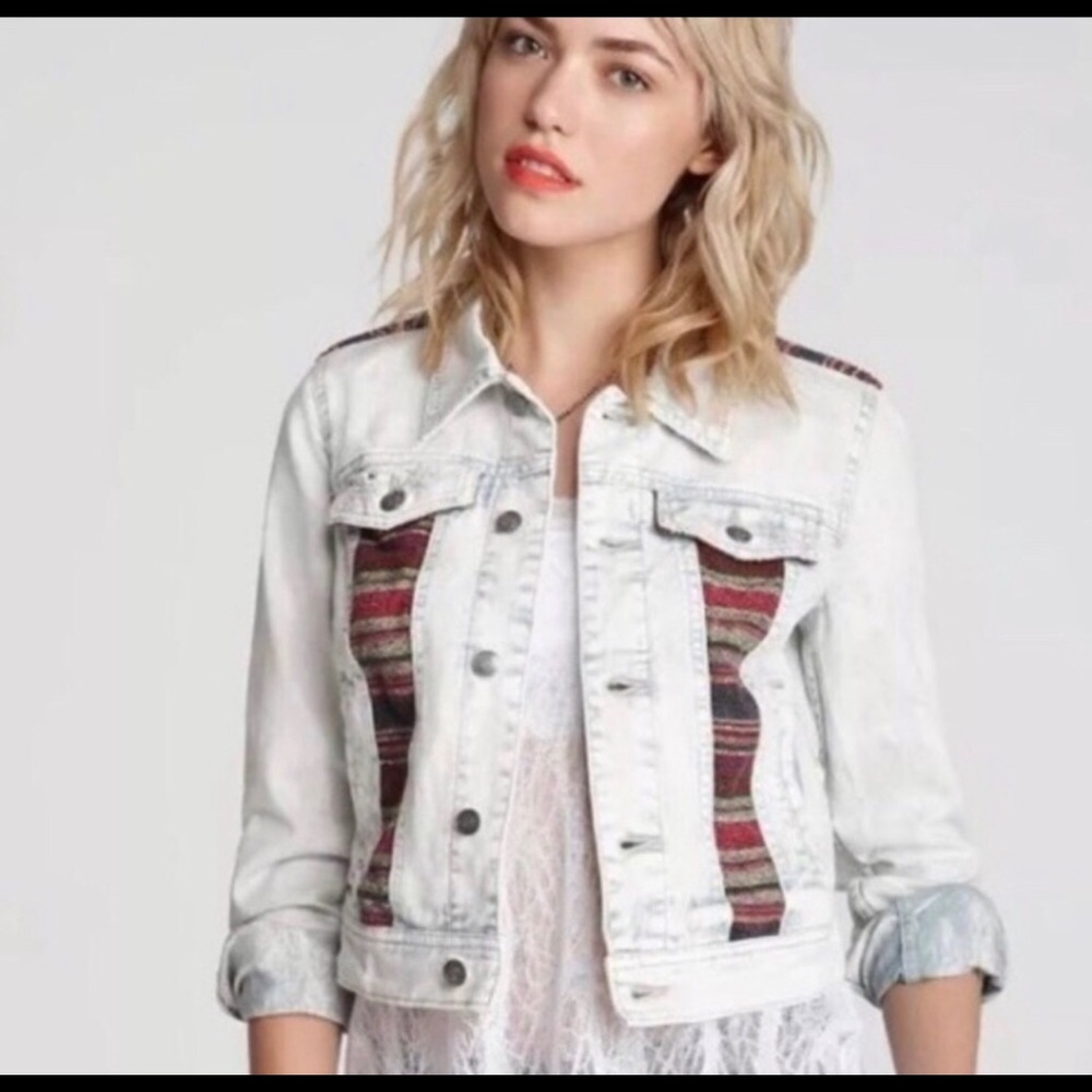 Free People Baja denim jacket